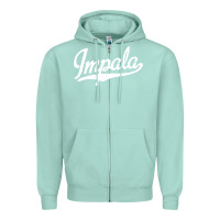 Seafoam impala Zipper Hoodie - artisFamous