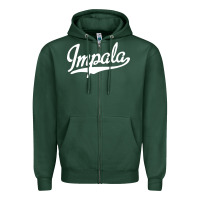Sports Green impala Zipper Hoodie - artisFamous