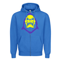 True Royal skeletor retro Zipper Hoodie - artisFamous