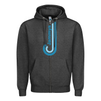 Charcoal Heather jammys Zipper Hoodie - artisFamous
