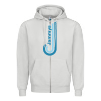 Dove Grey jammys Zipper Hoodie - artisFamous