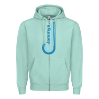 Seafoam jammys Zipper Hoodie - artisFamous