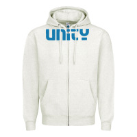 Oatmeal Heather unity Zipper Hoodie - artisFamous