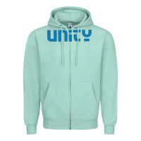 Seafoam unity Zipper Hoodie - artisFamous