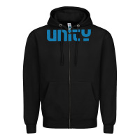 Black unity Zipper Hoodie - artisFamous