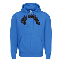 True Royal techiniques Zipper Hoodie - artisFamous
