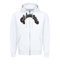 White techiniques Zipper Hoodie - artisFamous