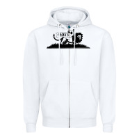 White wackies Zipper Hoodie - artisFamous