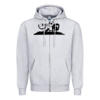 Heather Grey wackies Zipper Hoodie - artisFamous