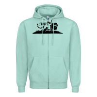 Seafoam wackies Zipper Hoodie - artisFamous
