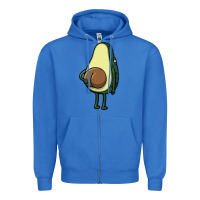 True Royal funny fruit avocado Zipper Hoodie - artisFamous