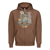 Chestnut the ain't fast club Zipper Hoodie - artisFamous