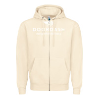 Sandshell doordash Zipper Hoodie - artisFamous