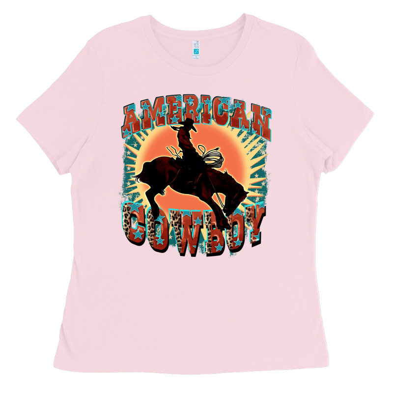American Cowboy Ladies Tee by FaDigitalArtStudio | Teevron