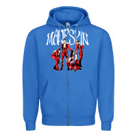 True Royal maneskin rock Zipper Hoodie - artisFamous