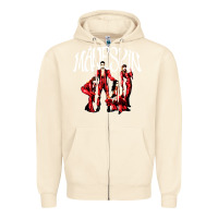 Sandshell maneskin rock Zipper Hoodie - artisFamous