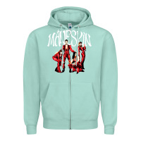 Seafoam maneskin rock Zipper Hoodie - artisFamous