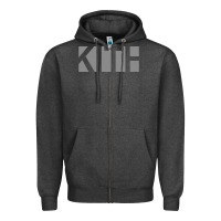 Charcoal Heather kith Zipper Hoodie - artisFamous