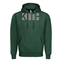 Sports Green kith Zipper Hoodie - artisFamous