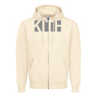 Sandshell kith Zipper Hoodie - artisFamous