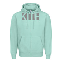 Seafoam kith Zipper Hoodie - artisFamous