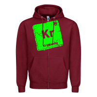 Kr Kryptonite Zipper Hoodie | Teevron