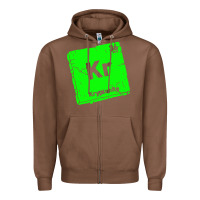 Chestnut kr kryptonite Zipper Hoodie - artisFamous