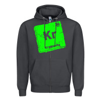 Smoke kr kryptonite Zipper Hoodie - artisFamous