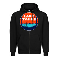 Black lake tahoe california Zipper Hoodie - artisFamous