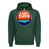 Sports Green lake tahoe california Zipper Hoodie - artisFamous