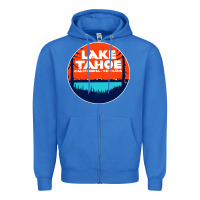 True Royal lake tahoe california Zipper Hoodie - artisFamous