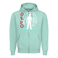 Seafoam devo duty now for the future Zipper Hoodie - artisFamous
