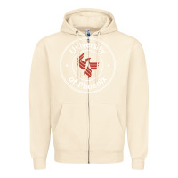 Sandshell university of phoenix white red Zipper Hoodie - artisFamous
