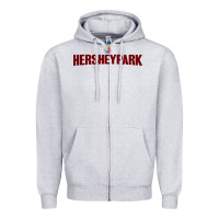 Heather Grey hersheypark happy Zipper Hoodie - artisFamous