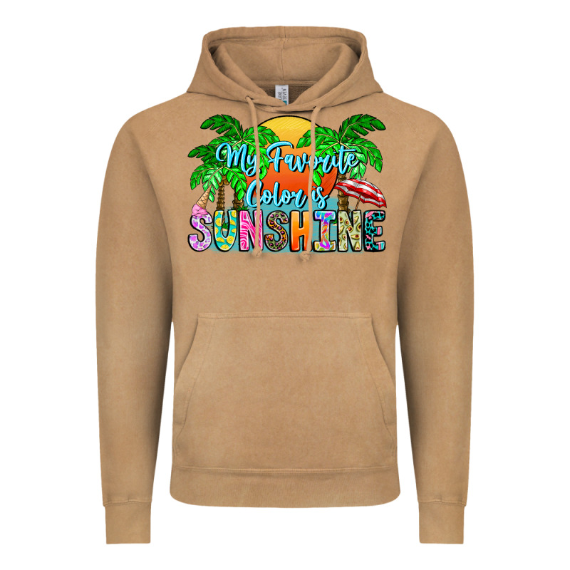 My Favorite Coloris Sunshine Vintage Hoodie by CowhideDigitalArt | Teevron