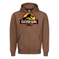 Chestnut clever girl Zipper Hoodie - artisFamous