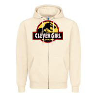 Sandshell clever girl Zipper Hoodie - artisFamous