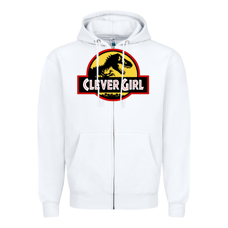 Clever Girl Zipper Hoodie by artisFamous | Teevron