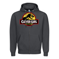 Smoke clever girl Zipper Hoodie - artisFamous
