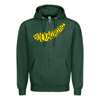 Sports Green Holy Banana Zipper Hoodie - artisFamous