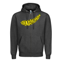 Charcoal Heather Holy Banana Zipper Hoodie - artisFamous