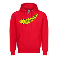 Red Holy Banana Zipper Hoodie - artisFamous