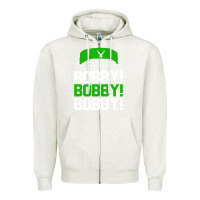 Oatmeal Heather bobby portis bobby bobby Zipper Hoodie - artisFamous