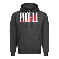 Charcoal Heather profile records Zipper Hoodie - artisFamous