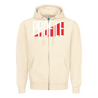Sandshell profile records Zipper Hoodie - artisFamous