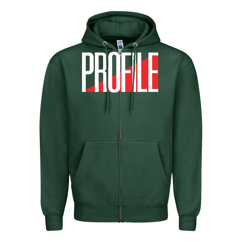 Profile Records Zipper Hoodie by artisFamous | Teevron