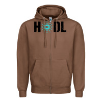 Chestnut hodl cardano Zipper Hoodie - artisFamous