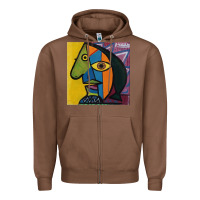 Chestnut picasso original Zipper Hoodie - artisFamous