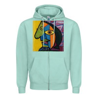 Seafoam picasso original Zipper Hoodie - artisFamous