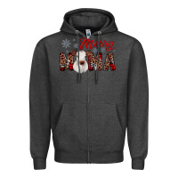 Charcoal Heather merry mama Zipper Hoodie - JahusDesignShop